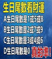 大兴安岭你的生日尾数是几？命运如何？